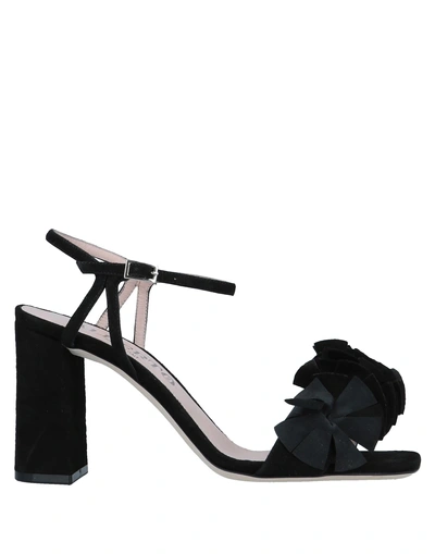 Shop Alberto Gozzi Sandals In Black