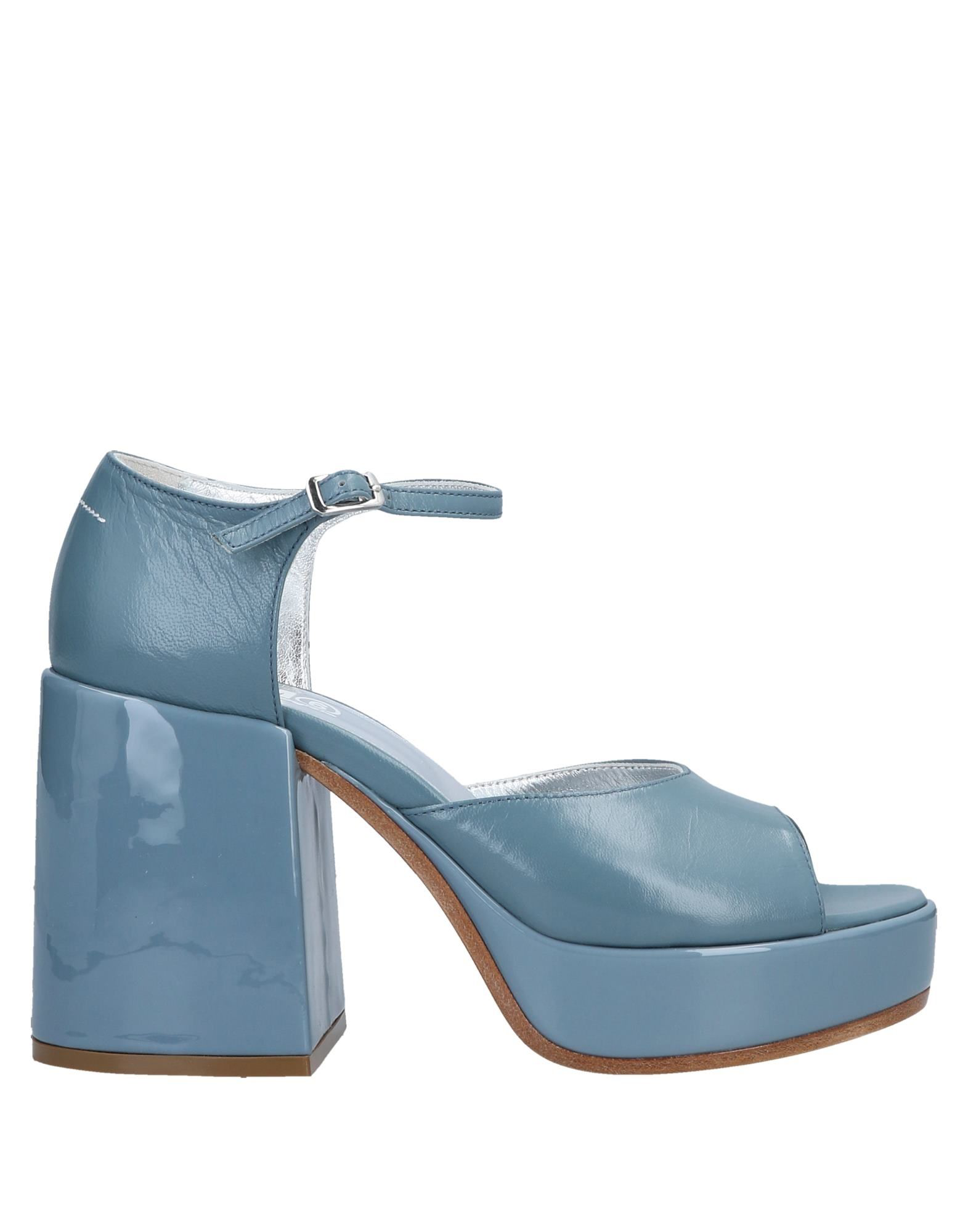 slate blue sandals