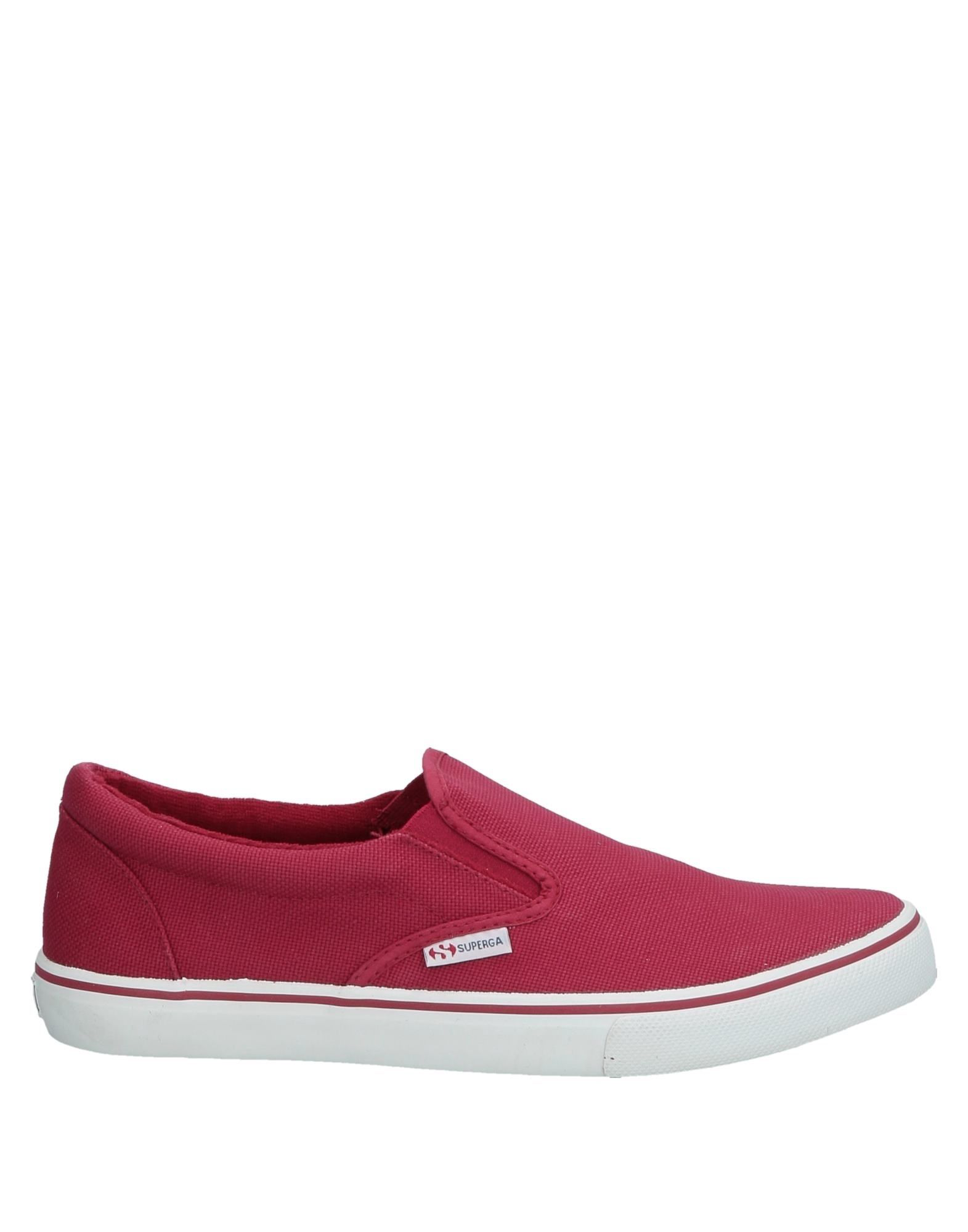 maroon superga sneakers