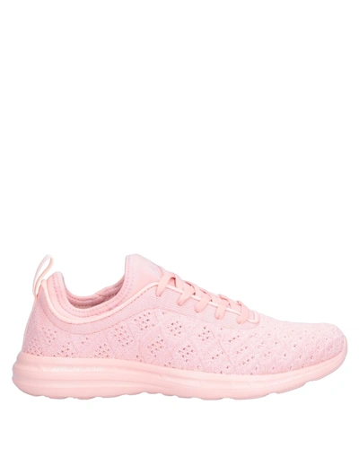 Shop Apl Athletic Propulsion Labs Apl&reg; Athletic Propulsion Labs Sneakers In Salmon Pink