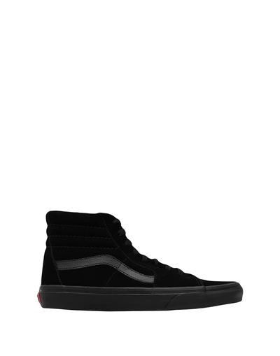 Shop Vans Ua Sk8-hi Black/black Woman Sneakers Black Size 5.5 Soft Leather