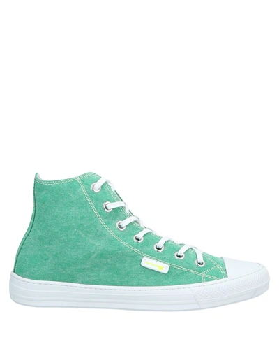 Shop Ruco Line Sneakers In Green