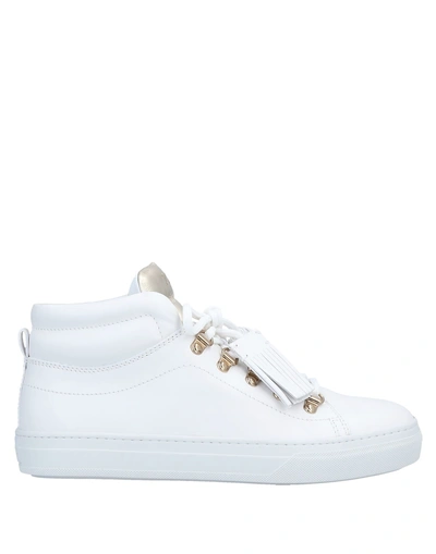 Shop Tod's Woman Sneakers White Size 8 Soft Leather