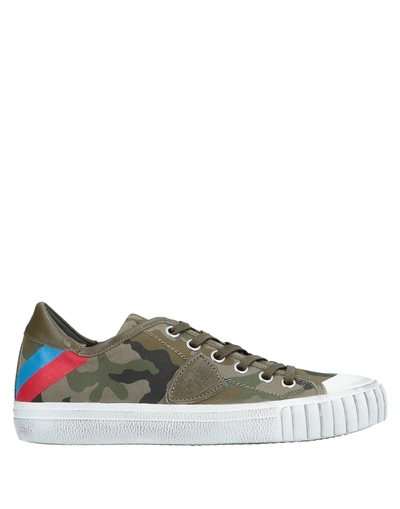 Philippe Model Sneakers In Green