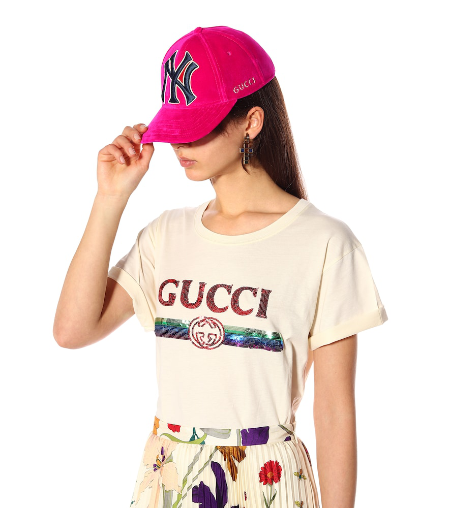 gucci velvet cap