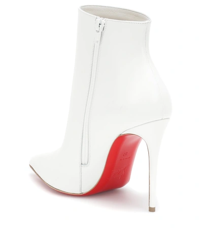 Shop Christian Louboutin So Kate Booty 100 Ankle Boots In White