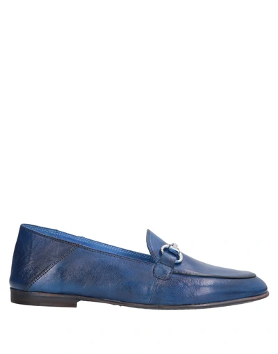 Shop Alexander Hotto Loafers In Blue