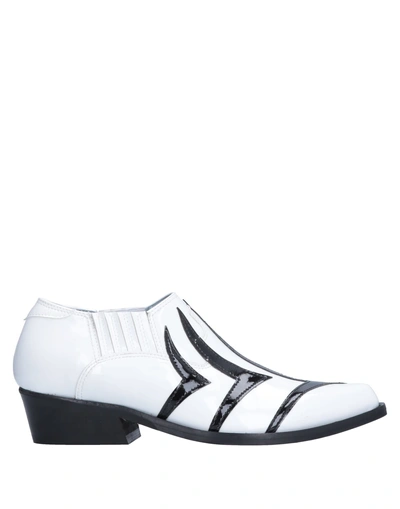Shop Chiara Ferragni Loafers In White