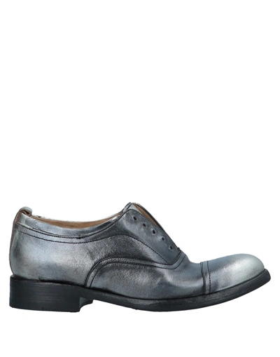 Shop Sartori Gold Lace-up Shoes In Lead
