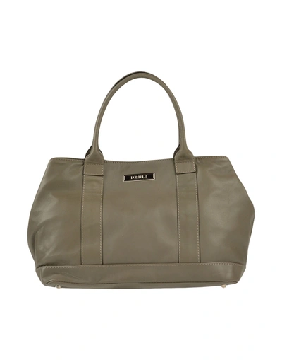 Shop Loriblu Handbags In Dove Grey