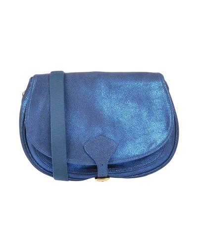 Shop Avril Gau Handbags In Dark Blue