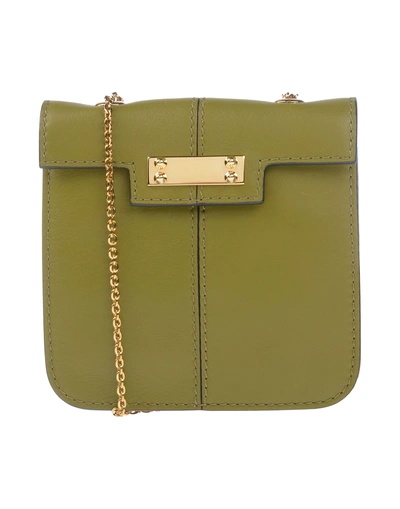 Shop Valentino Shoulder Bag In Military Green