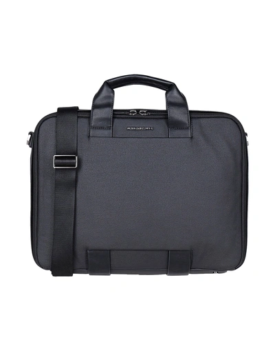 Shop Mandarina Duck Man Handbag Black Size - Textile Fibers