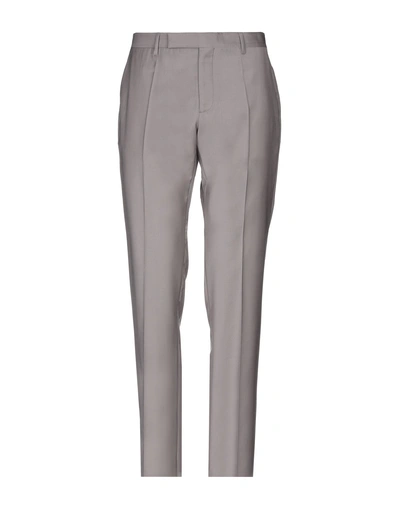 Shop Maison Margiela Casual Pants In Dove Grey