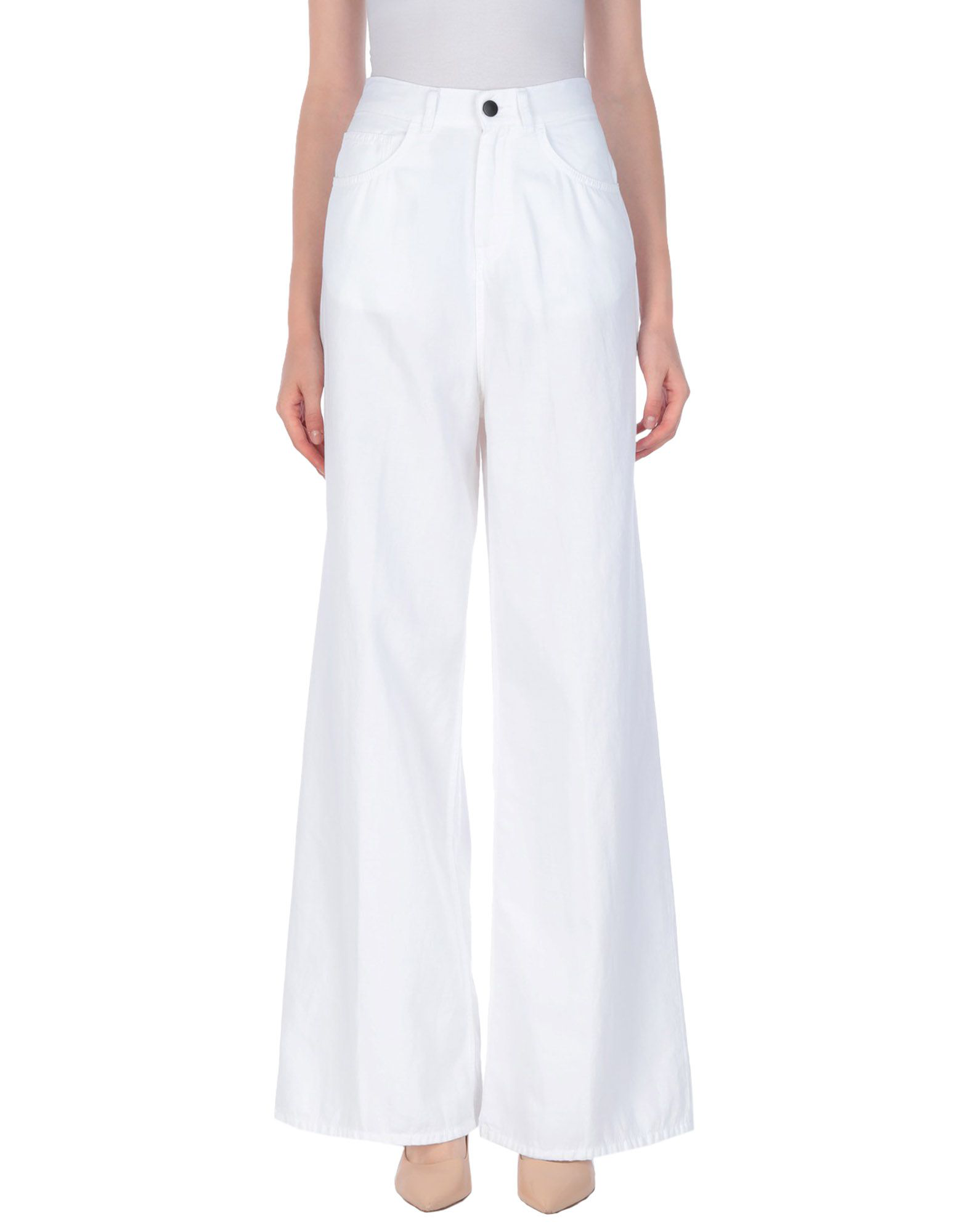 Jucca Casual Pants In White | ModeSens