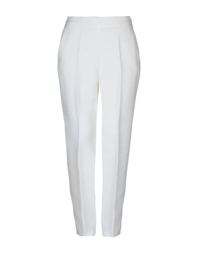 Shop Giambattista Valli Casual Pants In White