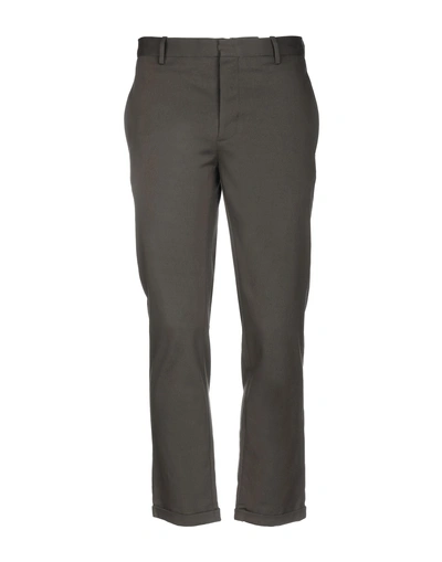 Shop Vince Casual Pants In Military Green