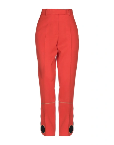 Shop Calvin Klein 205w39nyc Woman Pants Rust Size 4 Wool In Red
