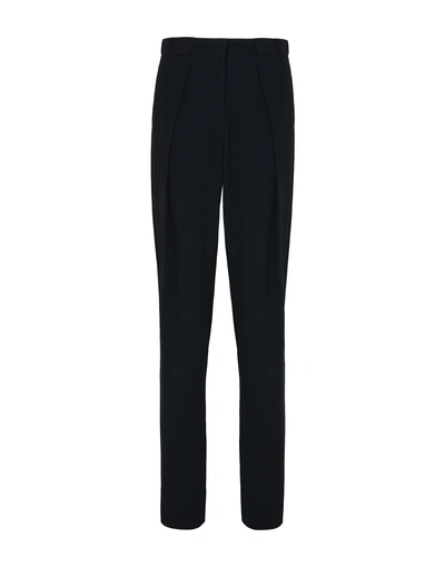 Shop Emporio Armani Woman Pants Black Size 6 Acetate, Viscose