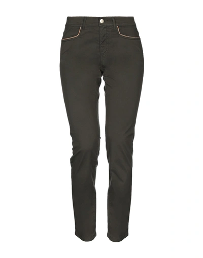 Shop Alviero Martini 1a Classe Casual Pants In Military Green