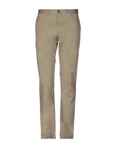 Shop Barbour Casual Pants In Sand