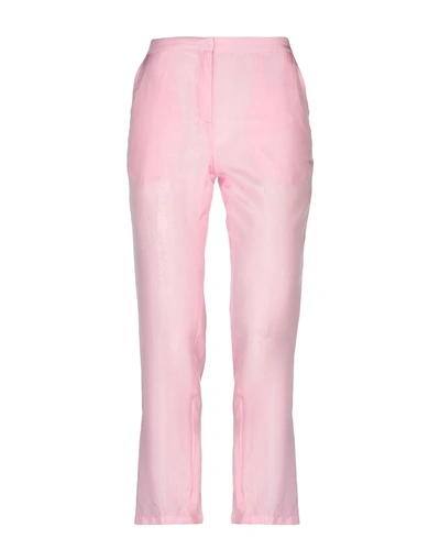 Shop Christian Wijnants Casual Pants In Pink