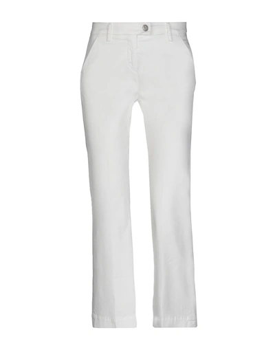 Shop Jeckerson Casual Pants In White