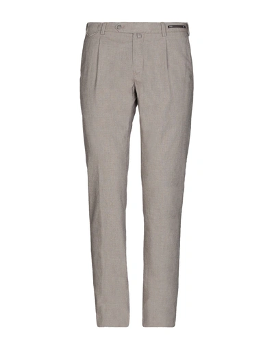 Shop Pt01 Pt Torino Man Pants Khaki Size 42 Cotton, Elastane