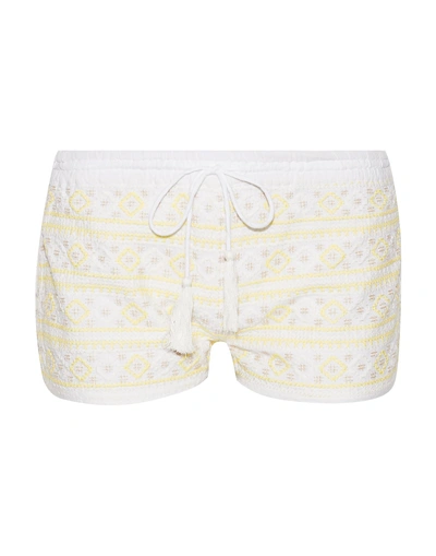 Shop Melissa Odabash Shorts & Bermuda In Light Yellow