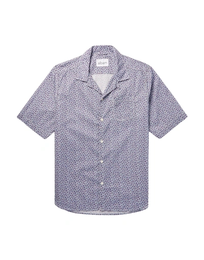 Shop Albam Patterned Shirt In Purple