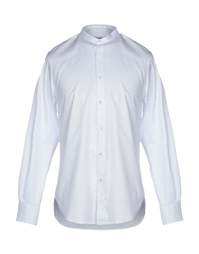 Shop Umit Benan Striped Shirt In White