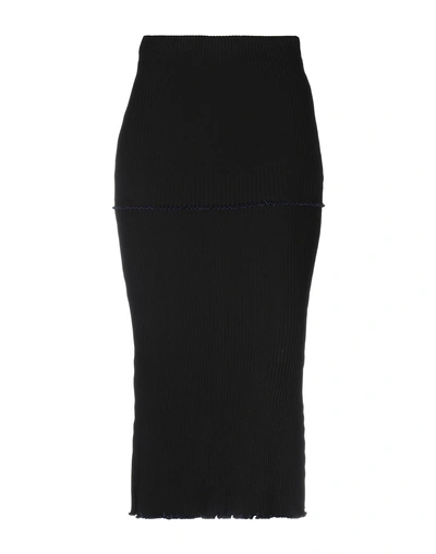 Shop Ellery Midi Skirts In Black