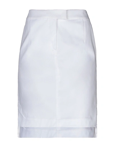 Shop Fay Knee Length Skirt In White