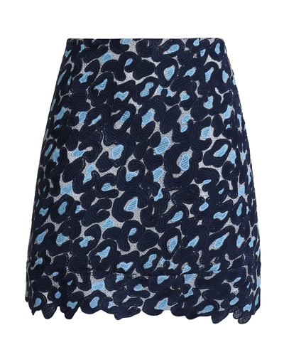 Shop Sandro Midi Skirts In Blue