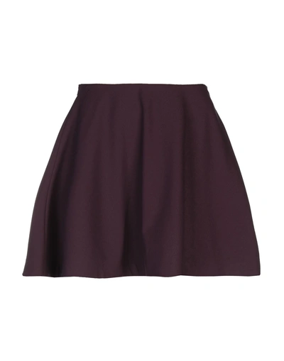 Shop Elizabeth And James Mini Skirt In Purple