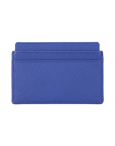 Shop Smythson Document Holders In Bright Blue