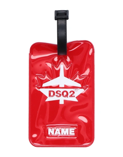 Shop Dsquared2 Travel Accessories In Red
