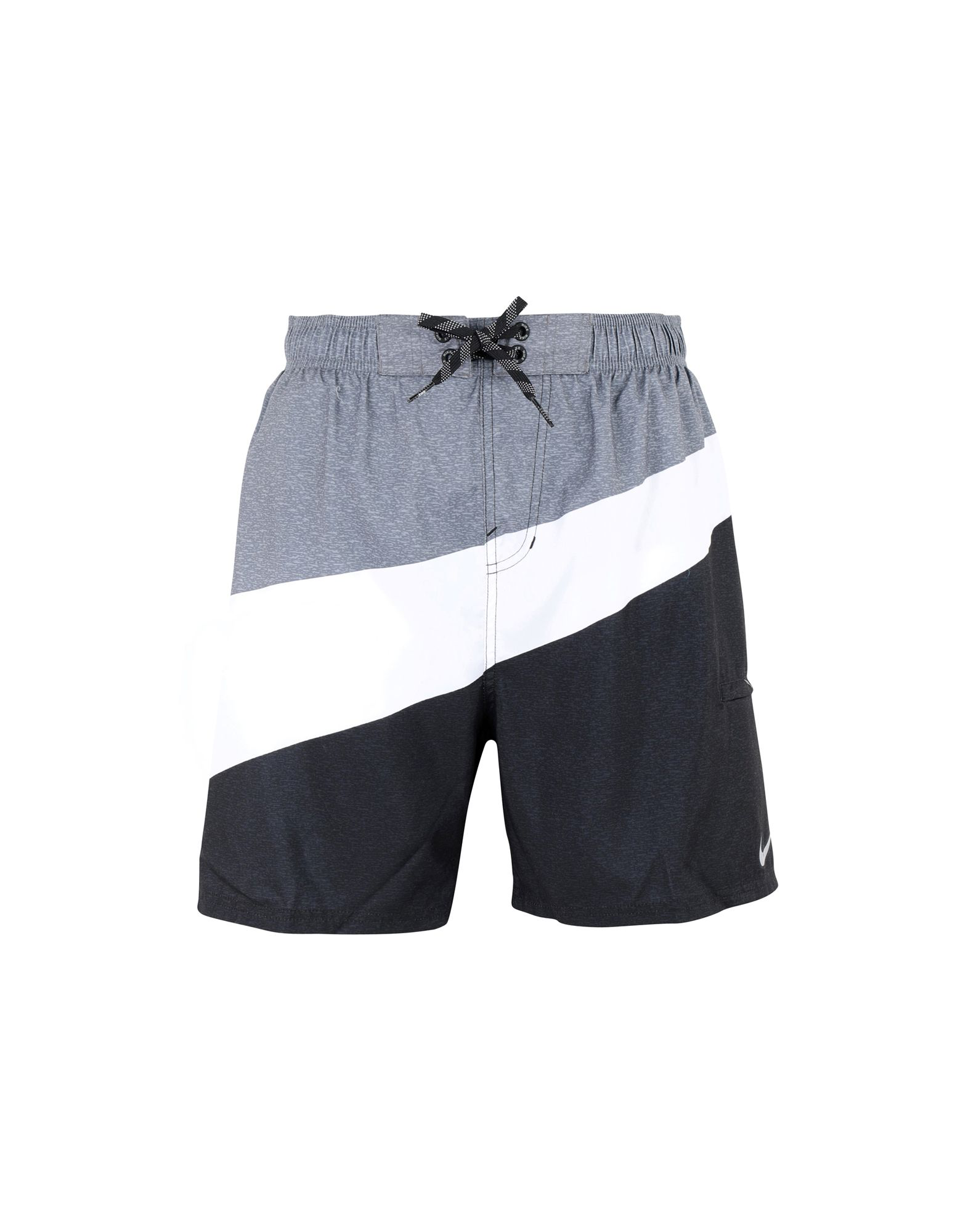 grey nike swim trunks