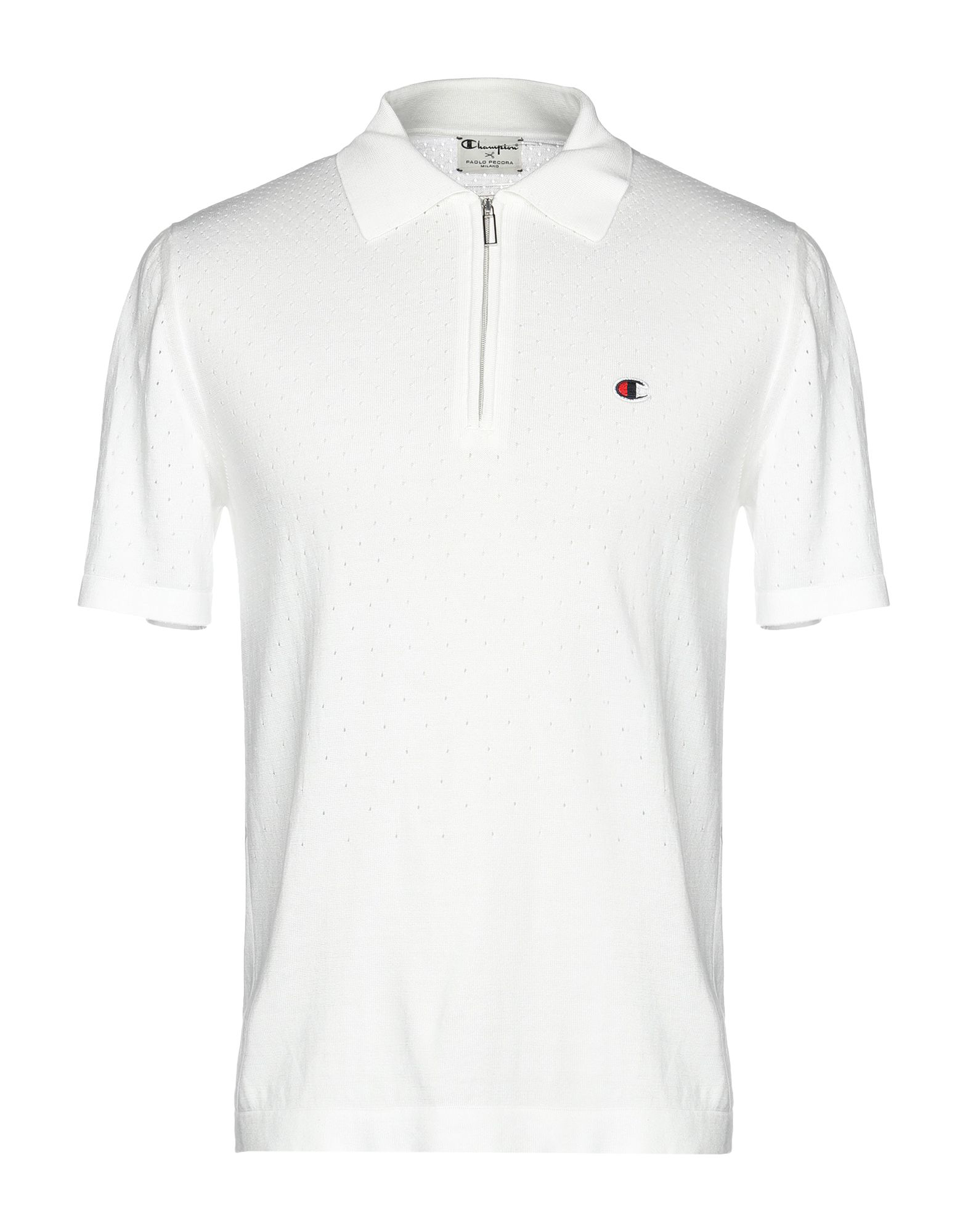 Champion Polo Shirt In White | ModeSens