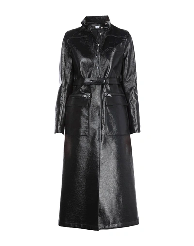 Shop Courrèges Full-length Jacket In Black