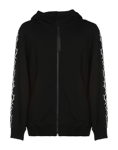 Shop D.gnak By Kang.d Hooded Sweatshirt In Black