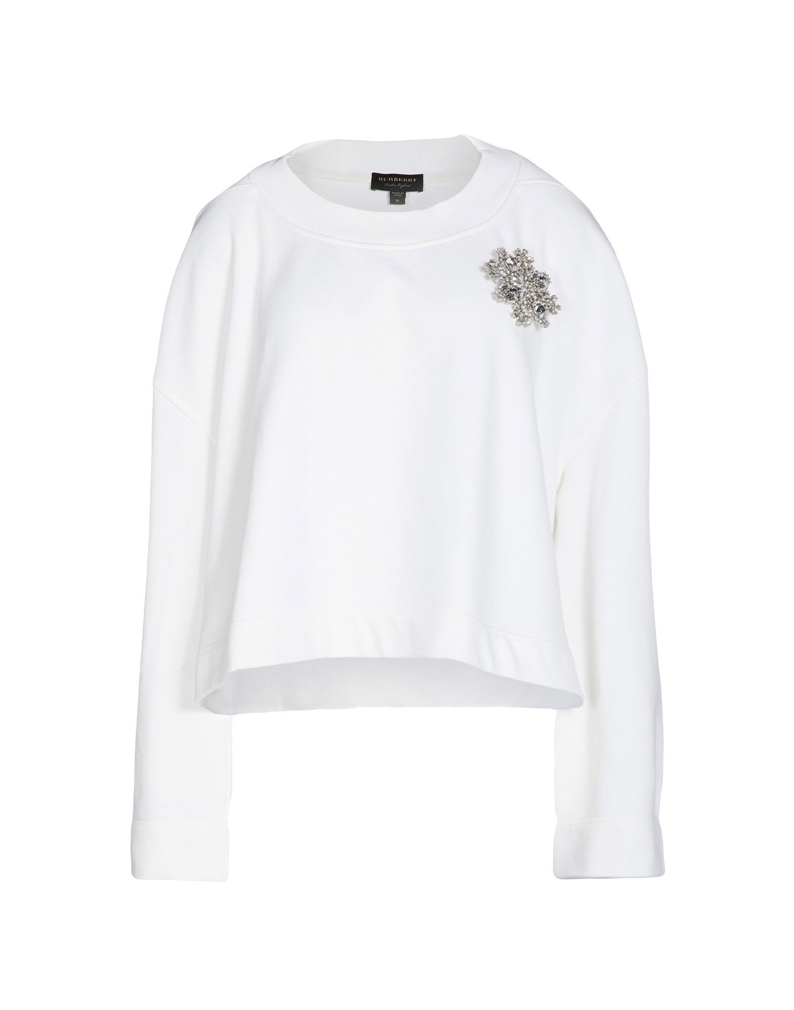 burberry sweatshirt white