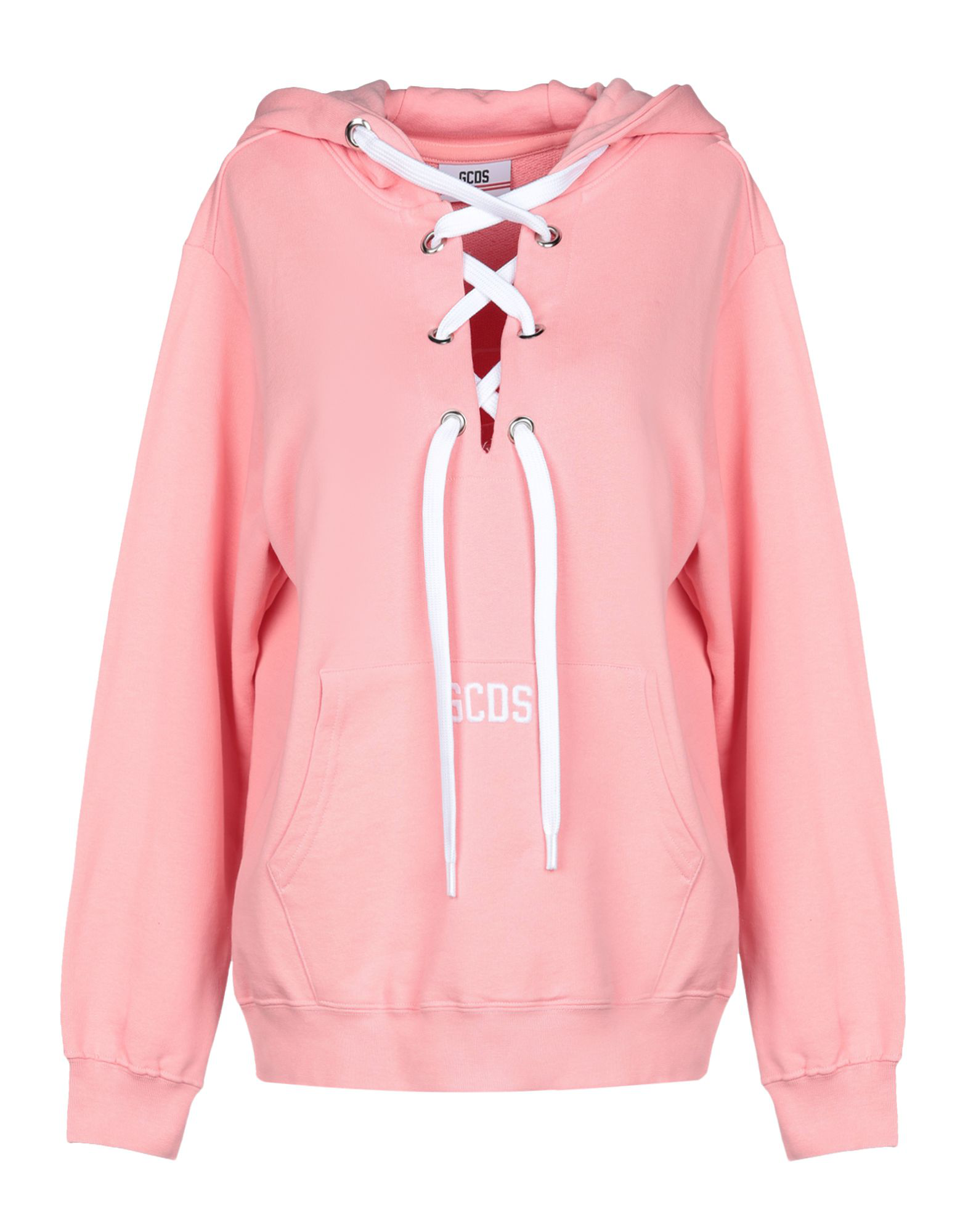 salmon colored sweatshirt