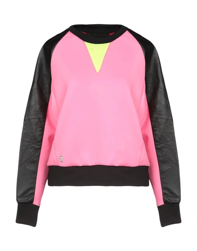 Shop Philipp Plein Sweatshirt In Pink