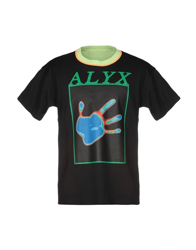 Shop Alyx T-shirt In Black