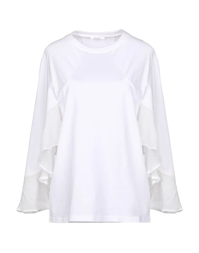 Shop Chloé T-shirts In White