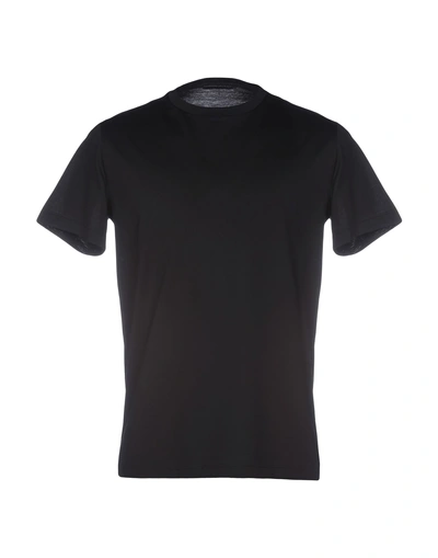 Shop Alessandro Dell'acqua T-shirt In Black