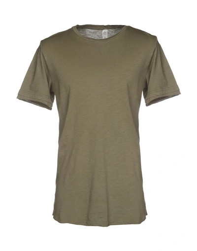Shop Alternative Man T-shirt Military Green Size S Cotton