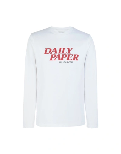 Shop Daily Paper T-shirt In White
