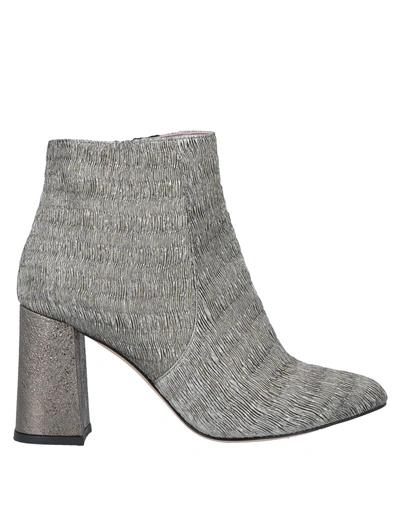 Shop Bams Woman Ankle Boots Gold Size 9 Textile Fibers